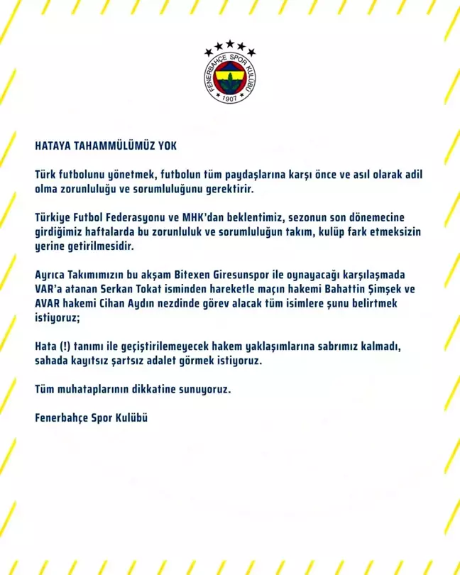 Fenerbahçe: