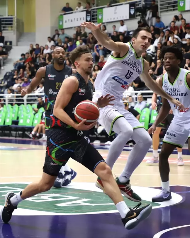 Yukatel Merkezefendi Belediyesi Basket, Aliağa Petkimspor'u 63-61 yendi