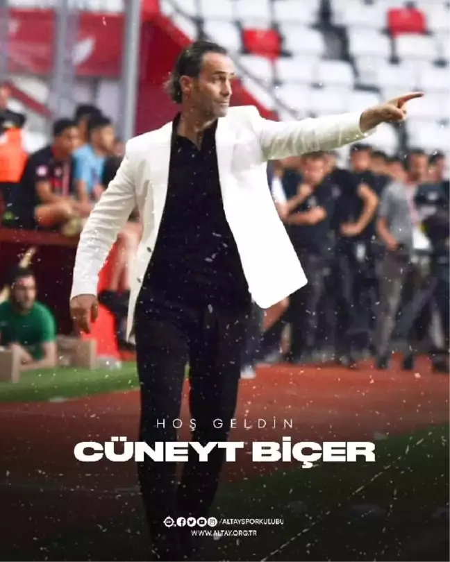 Altay'da yeni teknik direktör Cüneyt Biçer