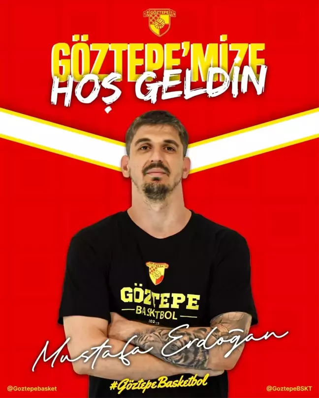 Göztepe Basketbol, Mustafa Erdoğan'ı kadrosuna kattı