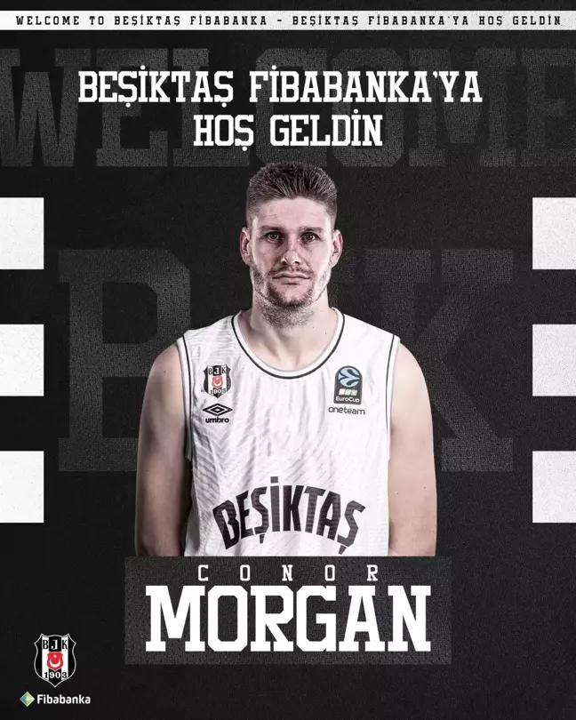 Beşiktaş, Kanadalı basketbolcu Conor Morgan'ı kadrosuna kattı