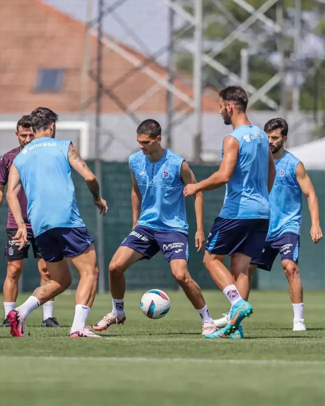 Trabzonspor, Macaristan'da kamp çalışmalarını sürdürüyor