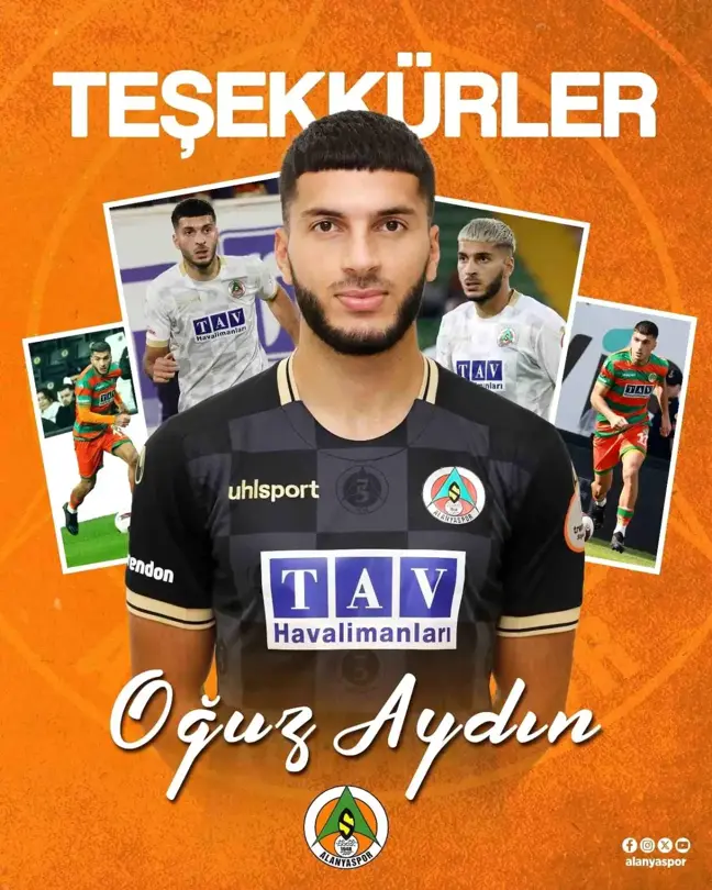 Corendon Alanyaspor'dan Oğuz Aydın transferi