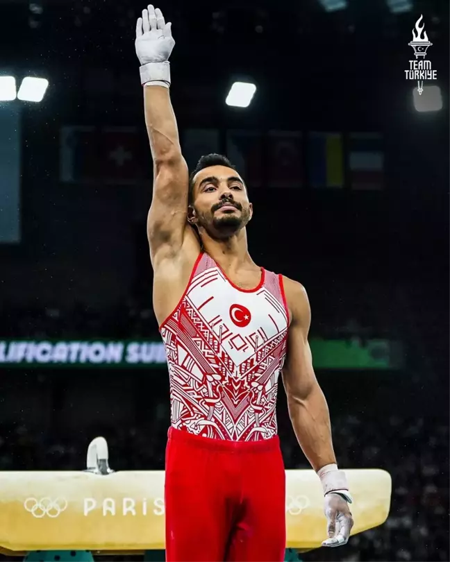 Ferhat Arıcan, Paris 2024 Olimpiyatları'nda paralel bar finalinde 5. oldu