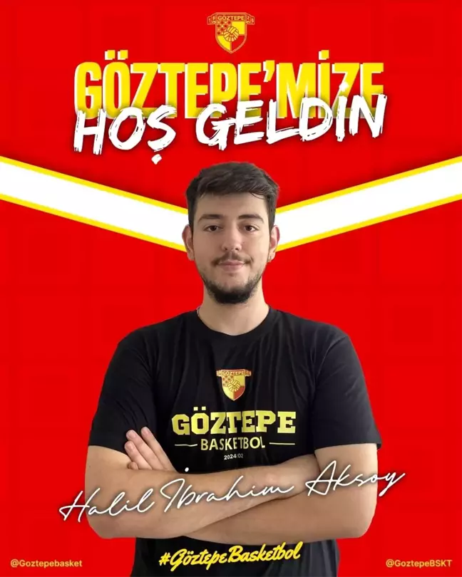 Göztepe Basketbol, Halil İbrahim Aksoy'u kadrosuna kattı