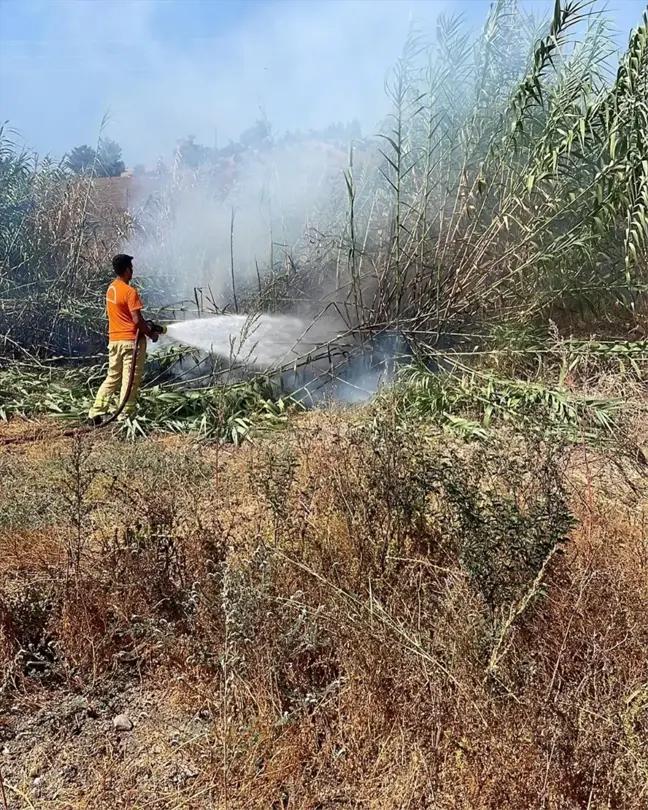 Hatay'da İskenderun ve Arsuz ilçelerinde çıkan yangınlar söndürüldü