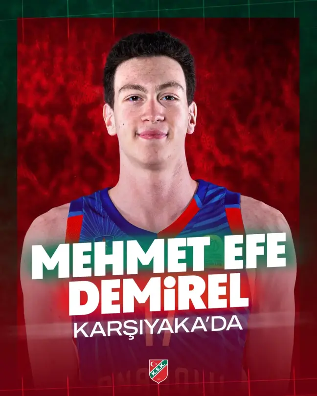 Karşıyaka, genç pivot Mehmet Efe Demirel'i transfer etti