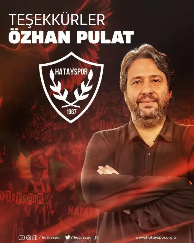 Hatayspor, Teknik Direktör Özhan Pulat ile Yollarını Ayırdı