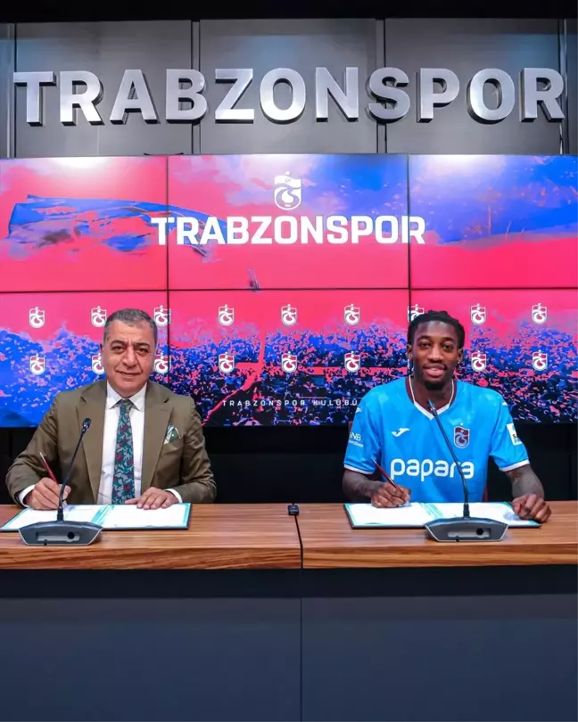 Trabzonspor, Muhammed Cham ile 4+1 yıllık anlaşma sağladı