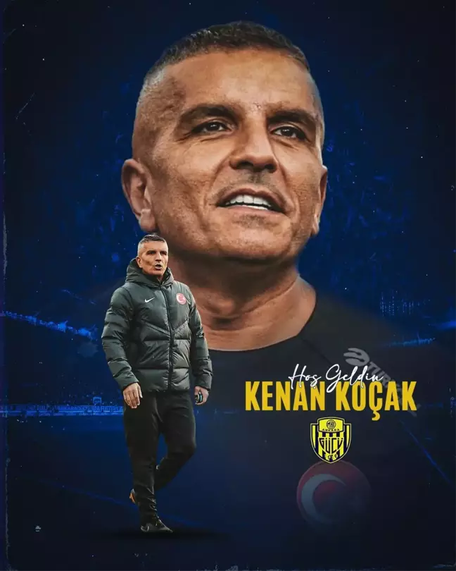 Ankaragücü'nün Yeni Teknik Direktörü Kenan Koçak Oldu