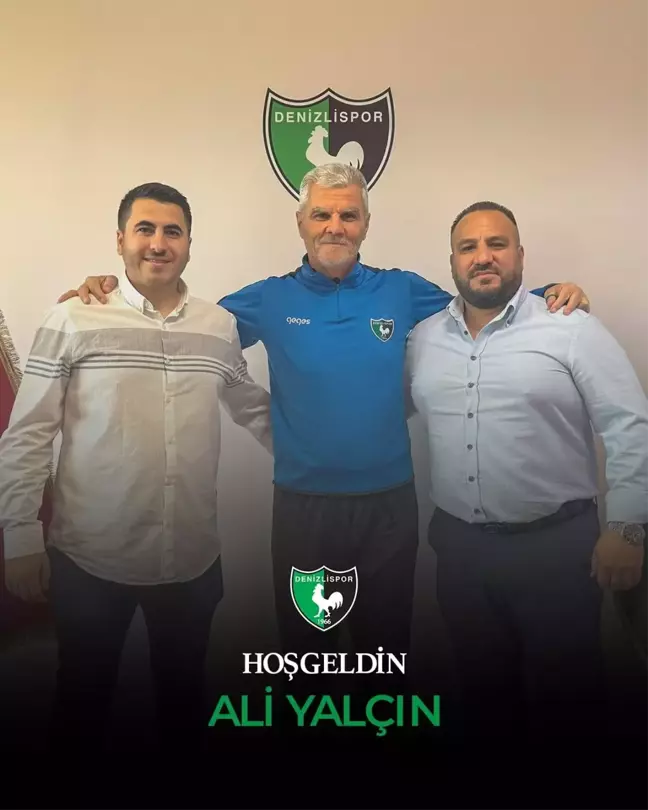 Denizlispor'da Ali Yalçın Dönemi Başladı