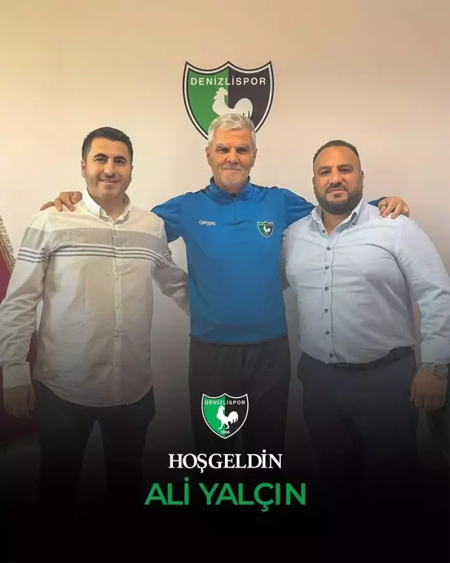 Denizlispor'da Teknik Direktör Değişikliği: Ali Yalçın Göreve Geldi