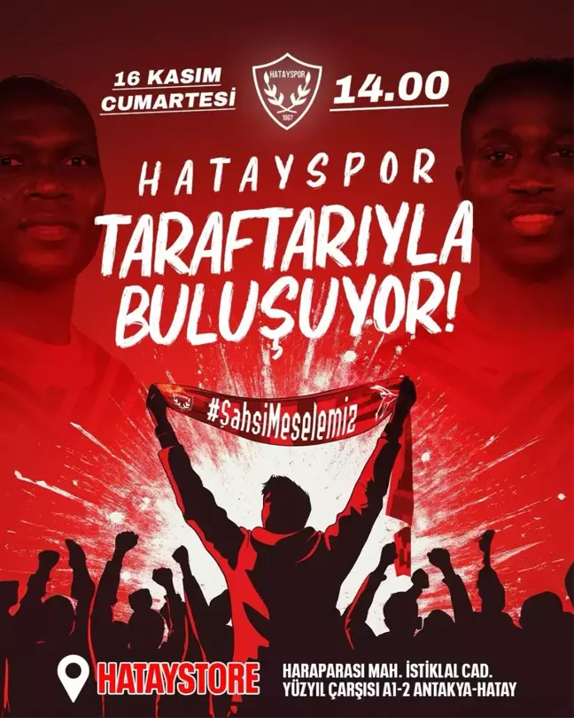 Hatayspor, Taraftarlarıyla Buluşuyor