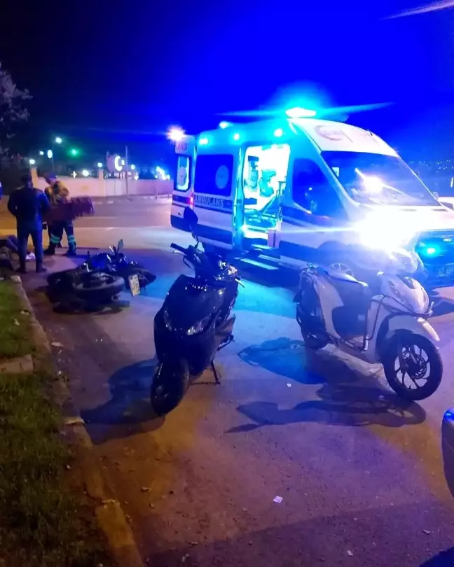 Zonguldak'ta Motosiklet Kazası: Sürücü Yaralandı