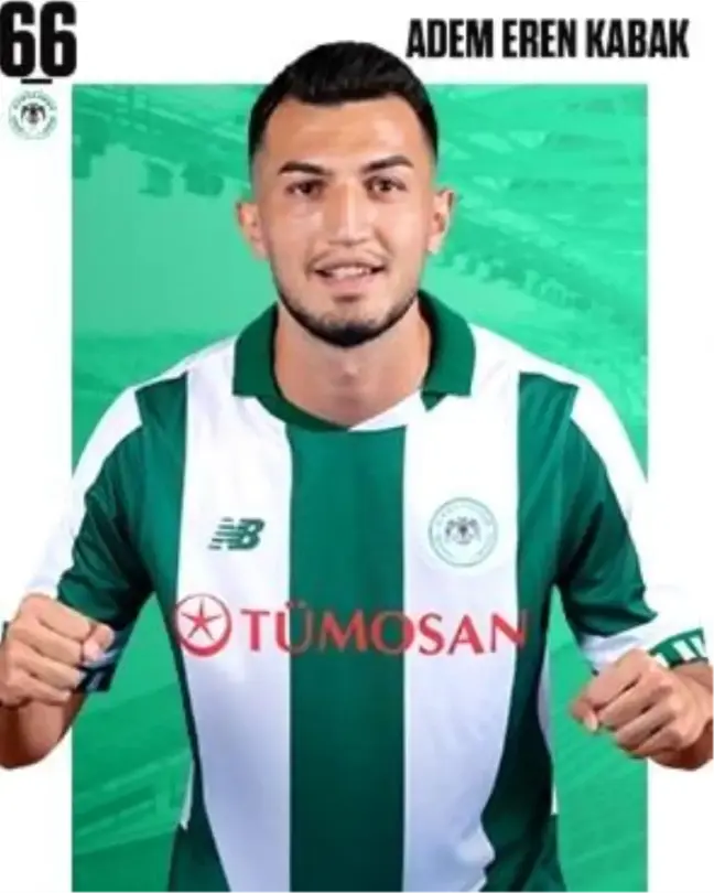 Konyaspor, Adem Eren Kabak'ı Adanaspor'a Kiraladı