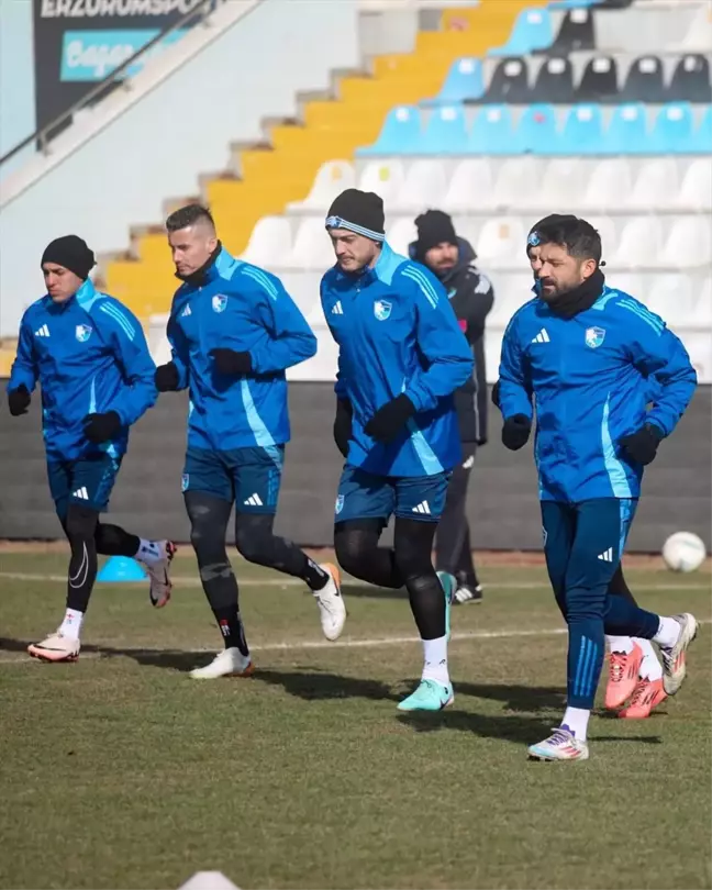 Erzurumspor, Kocaelispor Maçı Hazırlıklarını Tamamladı