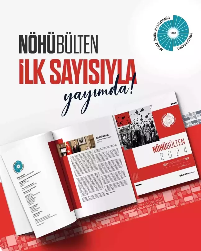 Niğde Ömer Halisdemir Üniversitesi'nden Yeni Bülten Yayını