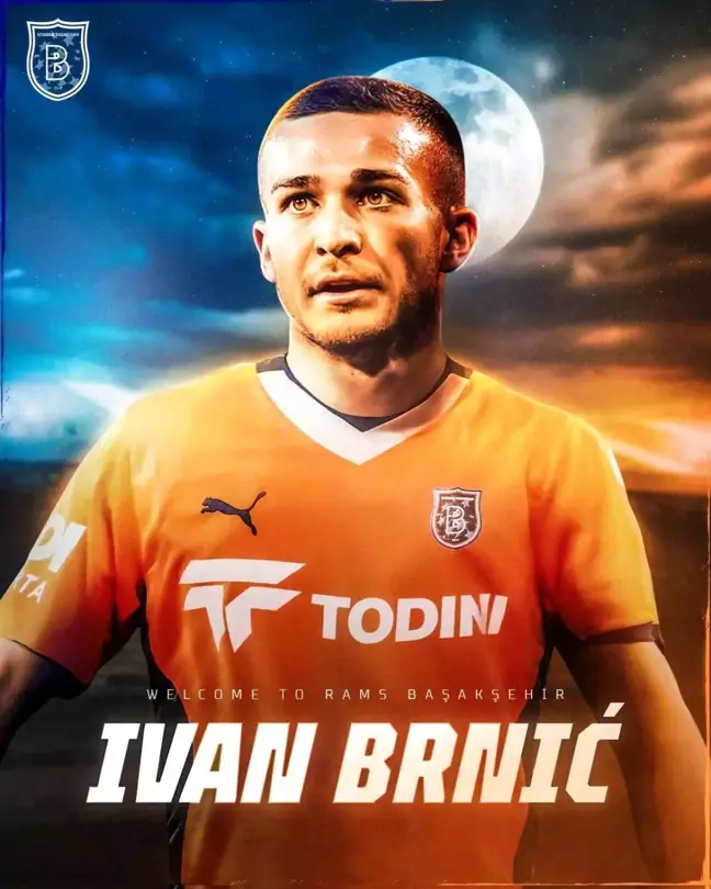 Başakşehir, Hırvat Sol Kanat Oyuncusu Ivan Brnic'i Transfer Etti