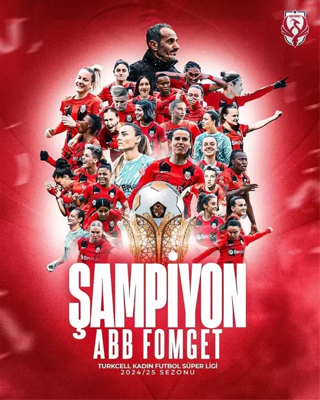 2024-2025 Kadın Futbol Süper Ligi Şampiyonu FOMGET
