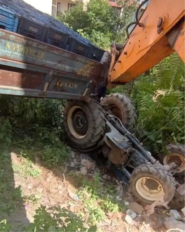 Bilecik'te traktör kazası: Sürücü hayatını kaybetti