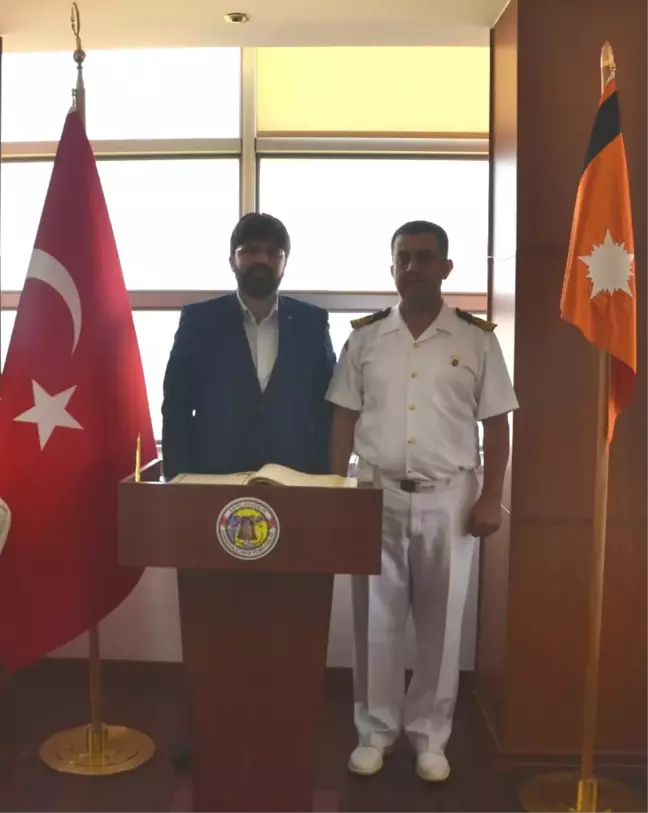 Uslu'dan Binbaşı Baysal'a Ziyaret