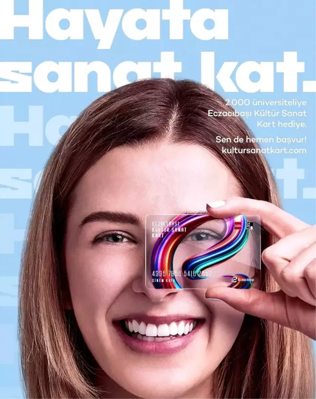 2 bin üniversite öğrencisine kültür sanat kartı hediyesi