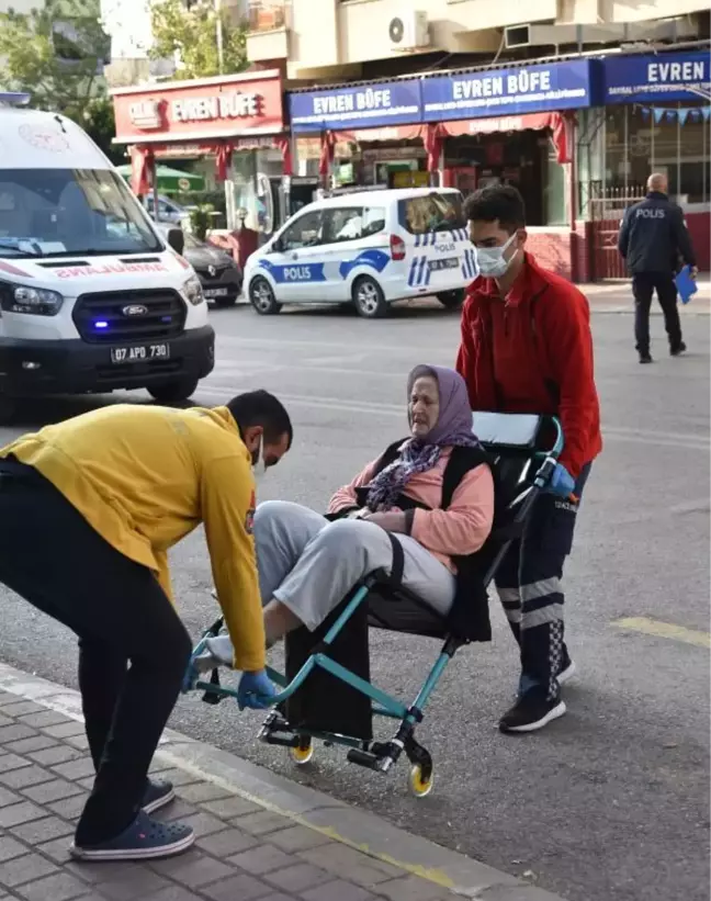 Son dakika haberi... Bacağı kırılınca 7'nci kattaki evinde mahsur kalan kadına kurtarma operasyonu