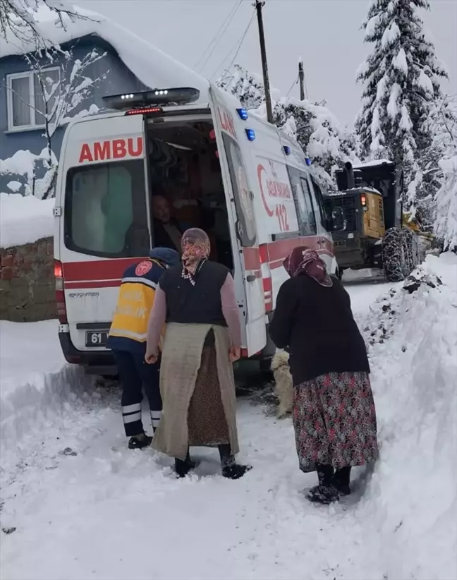 Giresun Belediyesi'nden Kar Yağışıyla Mücadele