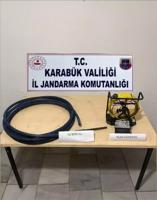 Karabük'te Define Arayan 3 Kişi Yakalandı