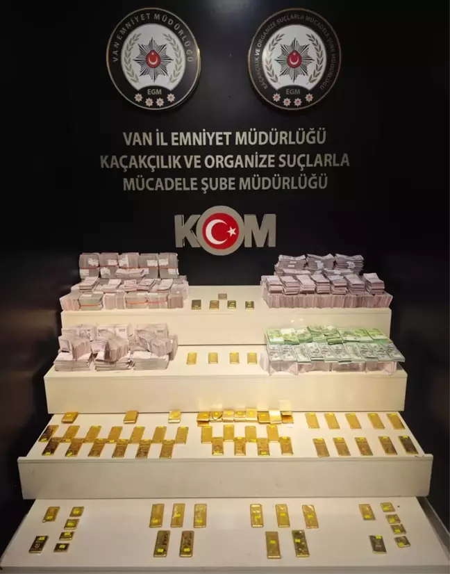 Van'da Gümrük Kaçağı 66 Kilo Altın Ele Geçirildi