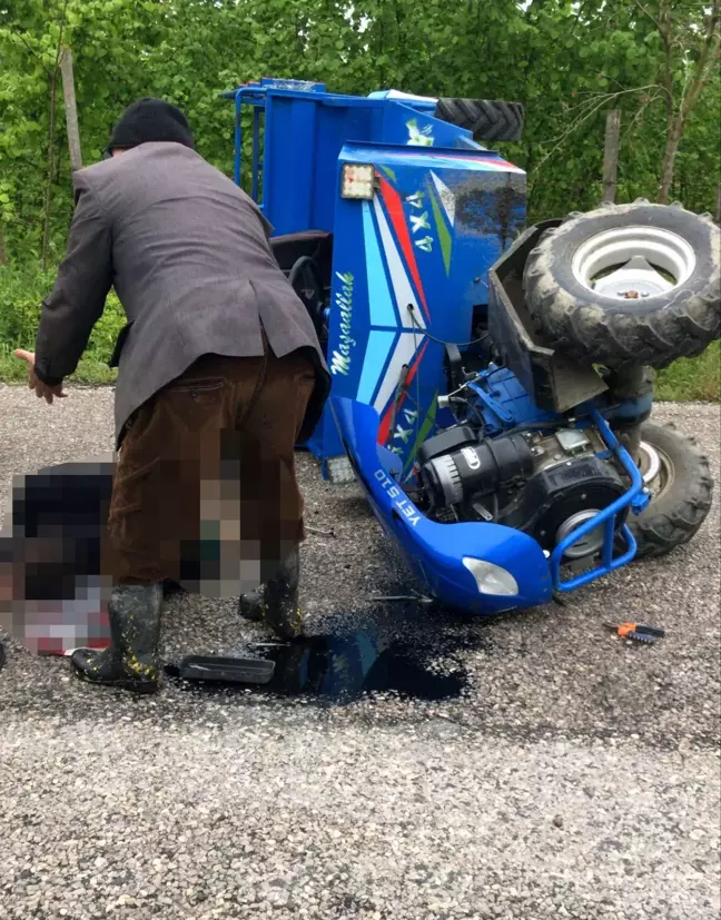 Samsun'da Tarım Aracı Kazası: 1 Ölü, 4 Yaralı