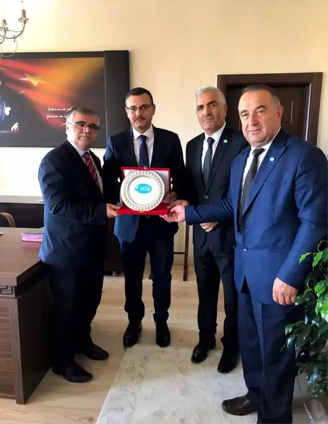DATÜB Genel Sekreteri Uçar'dan 'Kaymakam Yılmaz'a ziyaret