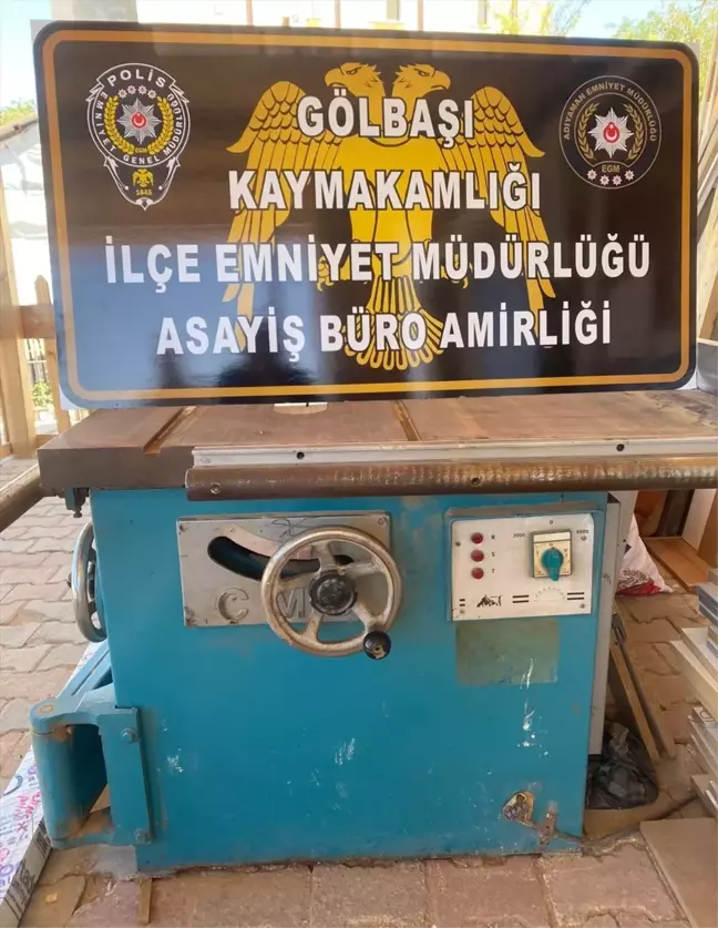 Adıyaman'da Ahşap Kesme Makinesi Hırsızlığı