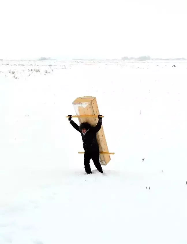Terörün Yaşattığı Acılara Tabutla Dikkat Çekti