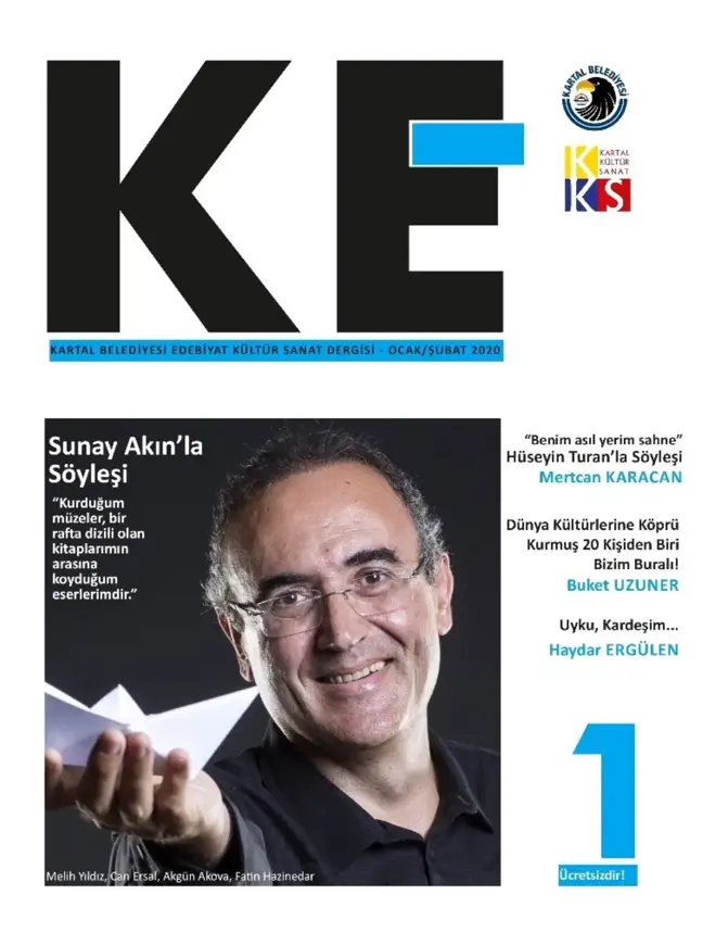 Kartal'da KE Dergisi yayın hayatına başladı