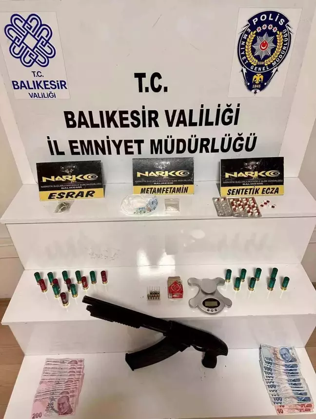 Balıkesir'de Narkotik Operasyonu: Uyuşturucu Madde Ele Geçirildi