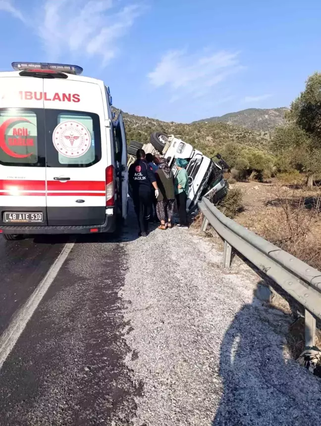 Muğla'da Tır Kazası: Sürücü Yaralandı