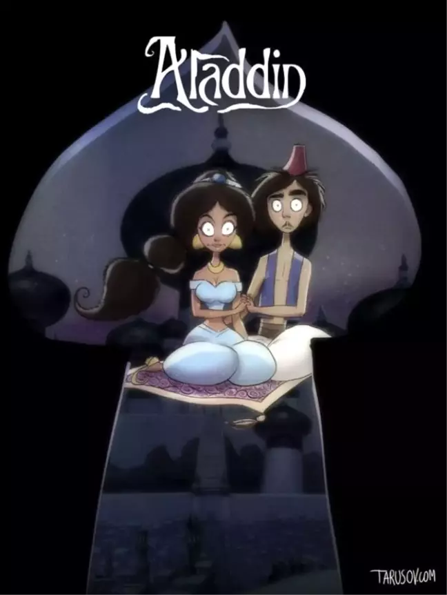Disney Filmlerini Tim Burton Çekseydi Nasıl Olurdu?