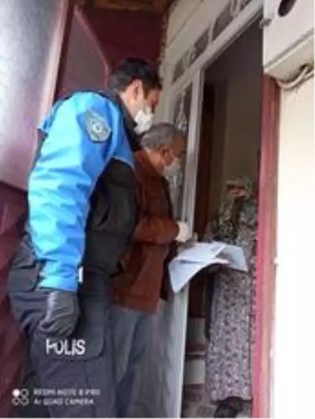 Bayburt'ta sosyal yardım paraları evlere teslim edilmeye başlandı