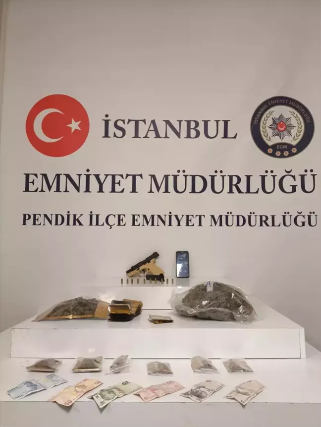 Pendik'te Uyuşturucu Operasyonu: 518 Gram Madde ve Silah Ele Geçirildi