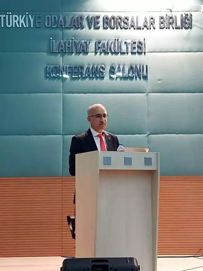 Rektörümüz Trakya Üniversitesinde Nurettin Topçu'yu Anlattı