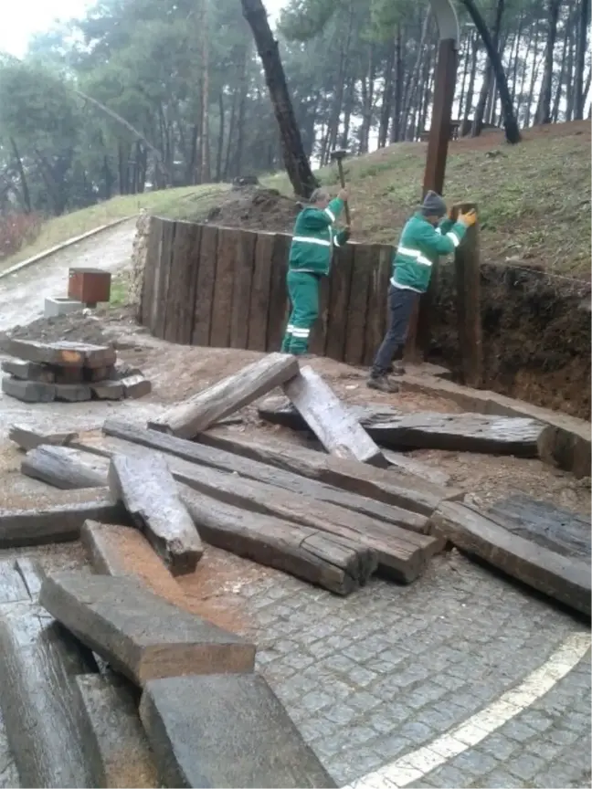 Ekopark'ta Bakım Onarım Çalışmaları Devam Ediyor
