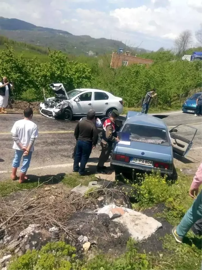 Fatsa'da Trafik Kazası: 1 Ölü, 2 Yaralı
