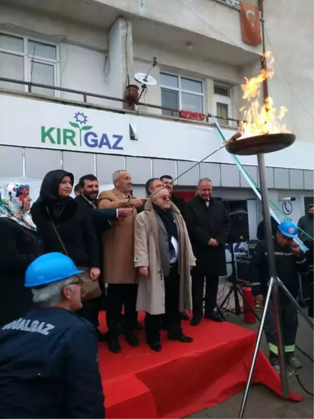 Mucur ve Kaman İlçesinde Doğalgazın İlk Ateşi Yandı
