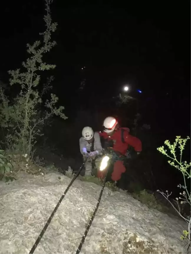 Dağda 5 Saatlik Kurtarma Operasyonu