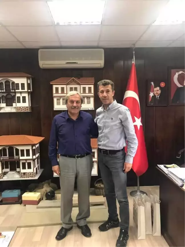 Orman İşletme Müdürü Yurt'tan Başkan Şahin'e Ziyaret