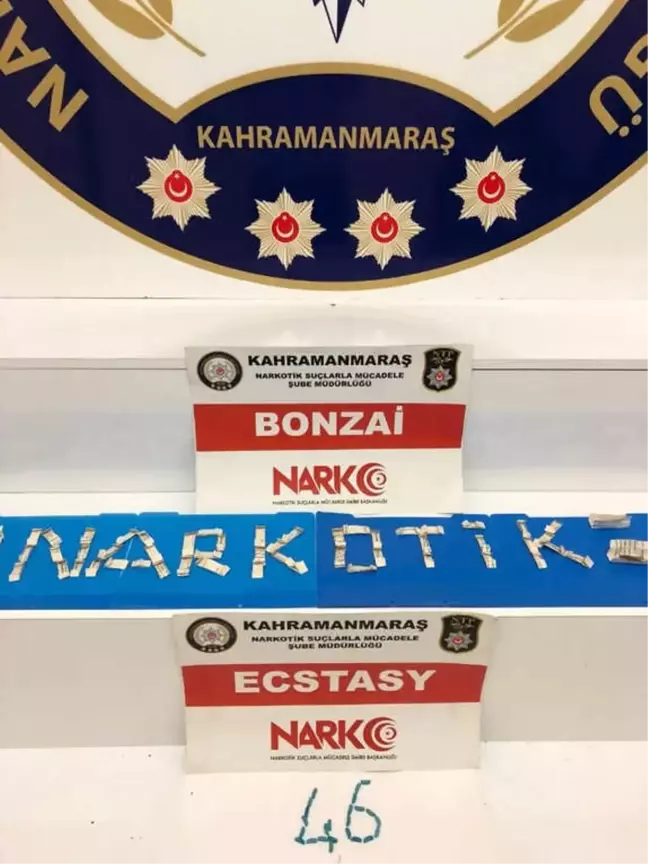 Kahramanmaraş'ta Uyuşturucu Operasyonu: 1 Gözaltı
