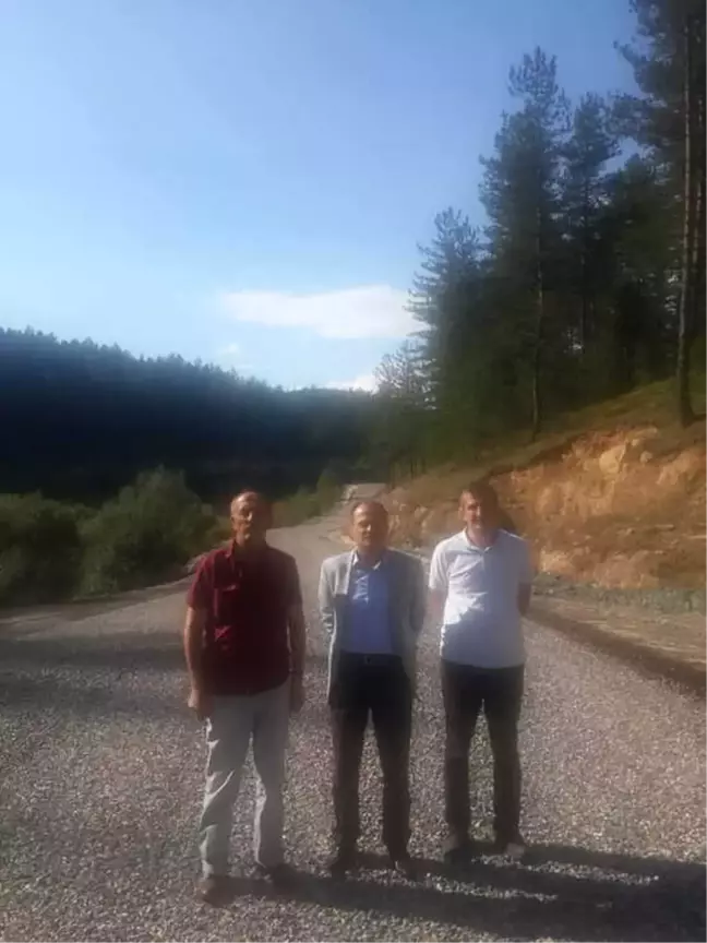 Daday'da Grup ve Köy Yolları Asfaltlanıyor