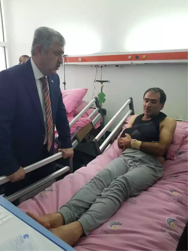 Polat'tan Kazazedelere Geçmiş Olsun Ziyareti