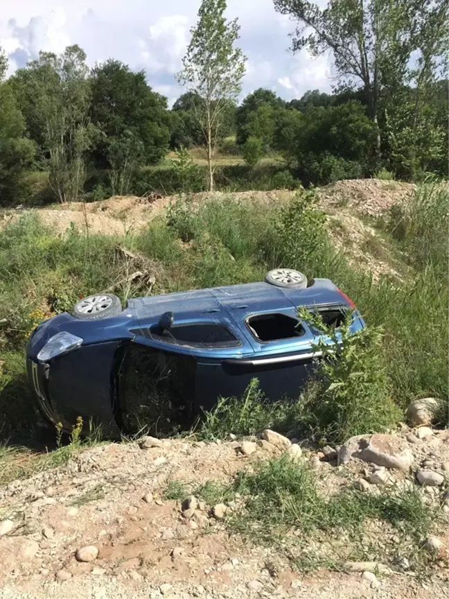 Bilecik'te trafik kazası; 1 yaralı